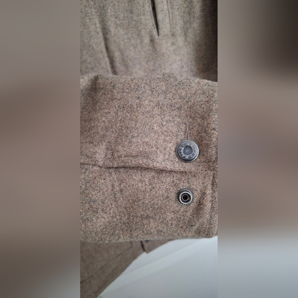 Walls ranch wear brown light wool jacket ranch rodeo large western barncore - Picture 9 of 16